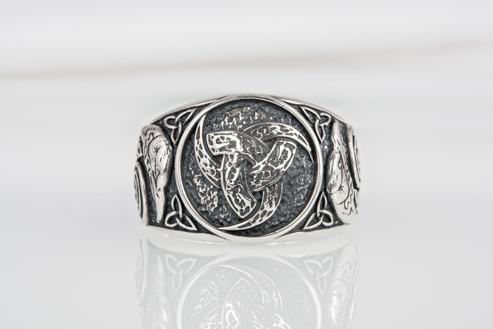 Bague Viking Fjord — Argent 925