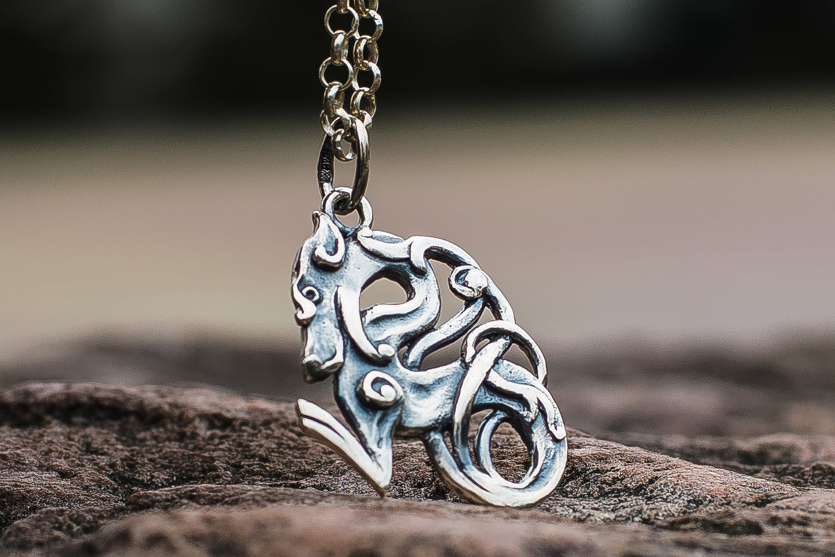 Pendentif Viking Drakkar — Argent 925