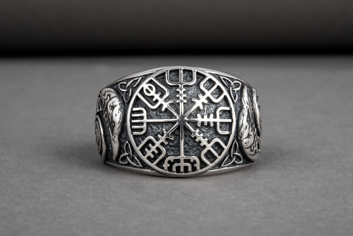 Bague Viking Drakkar — Argent 925