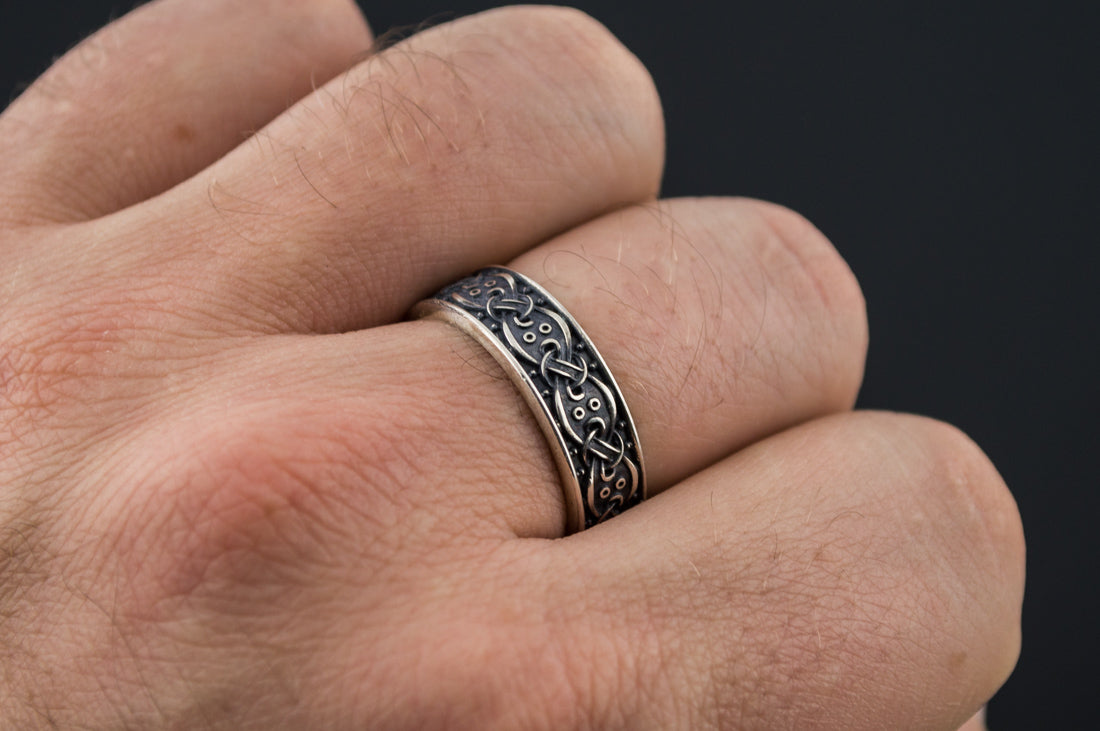 Bague Ornement Ivar — Argent 925