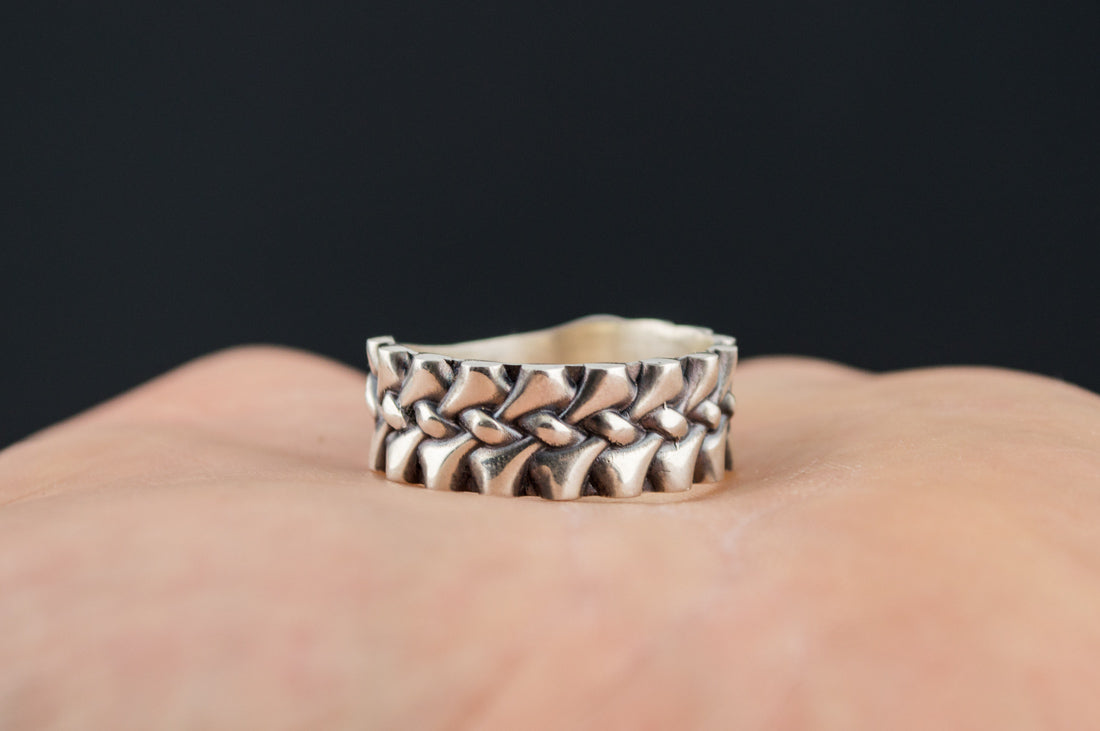 Bague Bergthor des Fjords — Argent 925