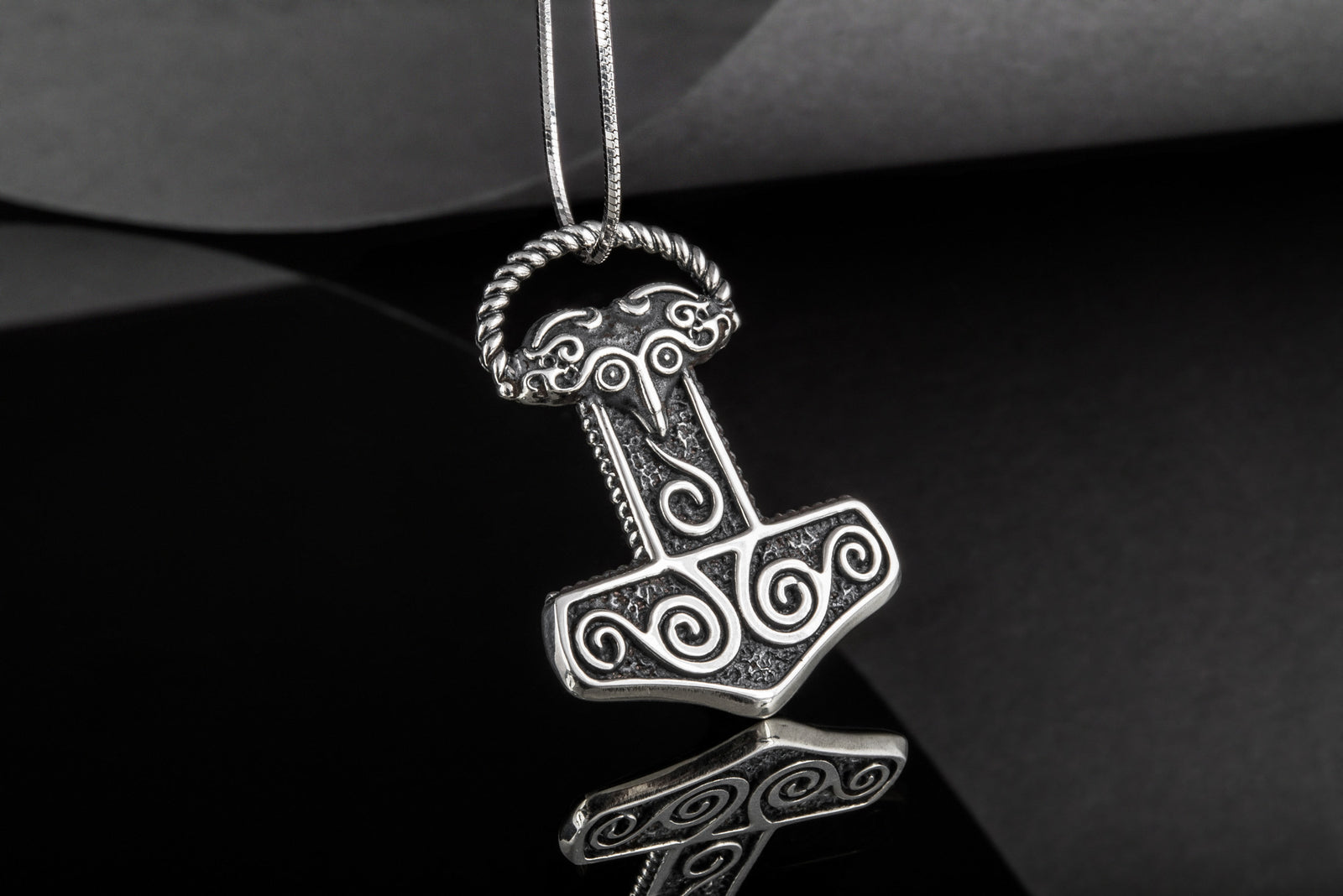 Pendentif Marteau de Thor et Mjölnir Ketil — Argent 925