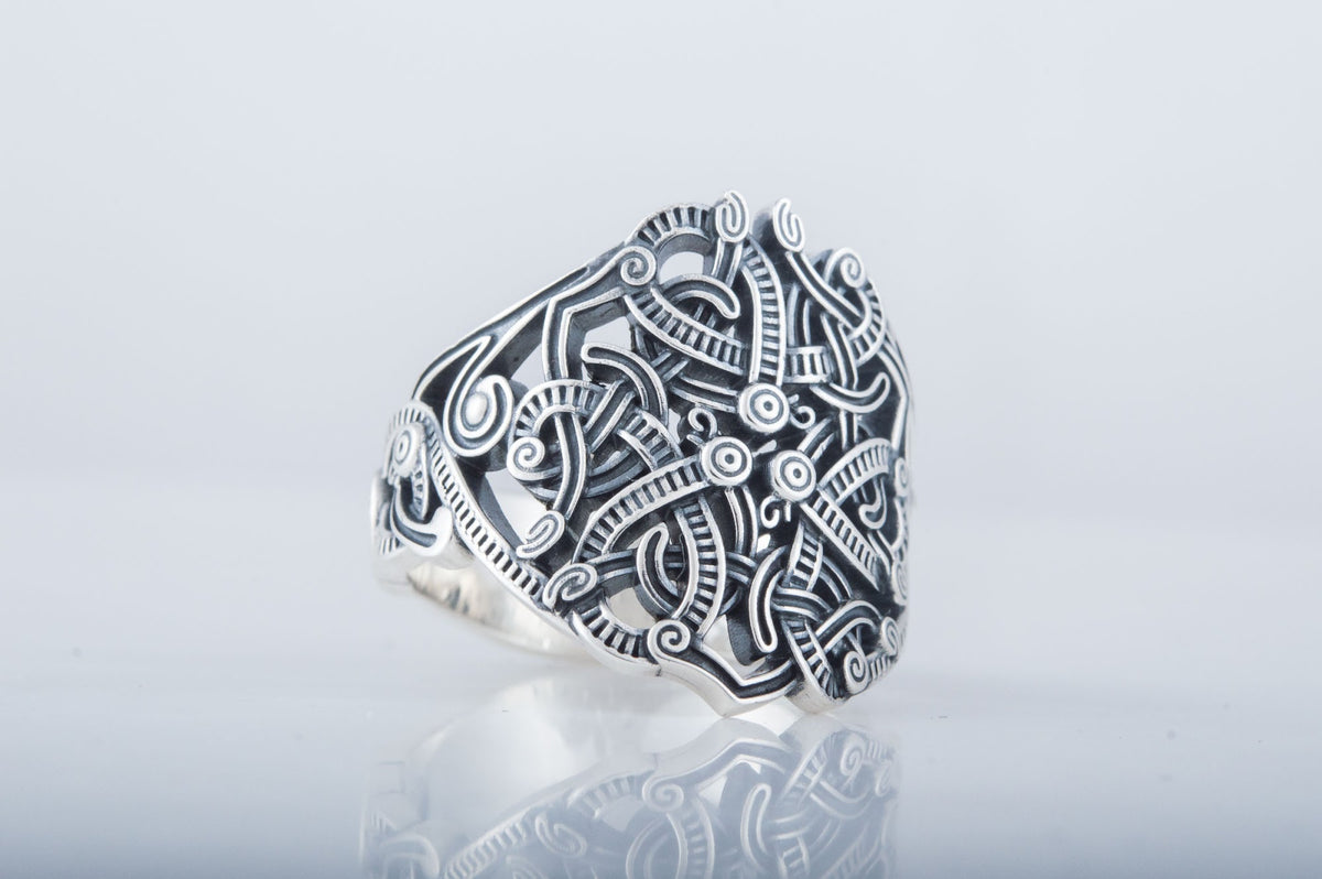 Bague Ornement Ketil — Argent 925