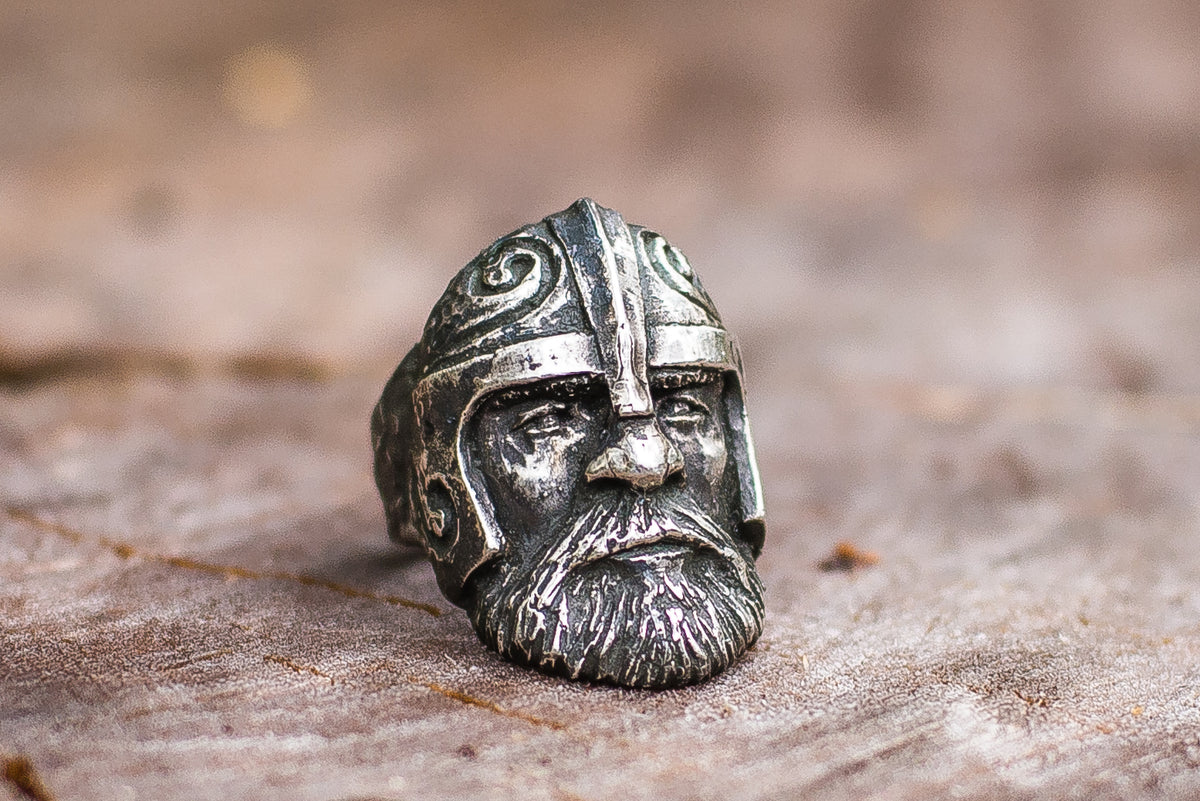 Bague Dieux Vikings Bjorn — Argent 925
