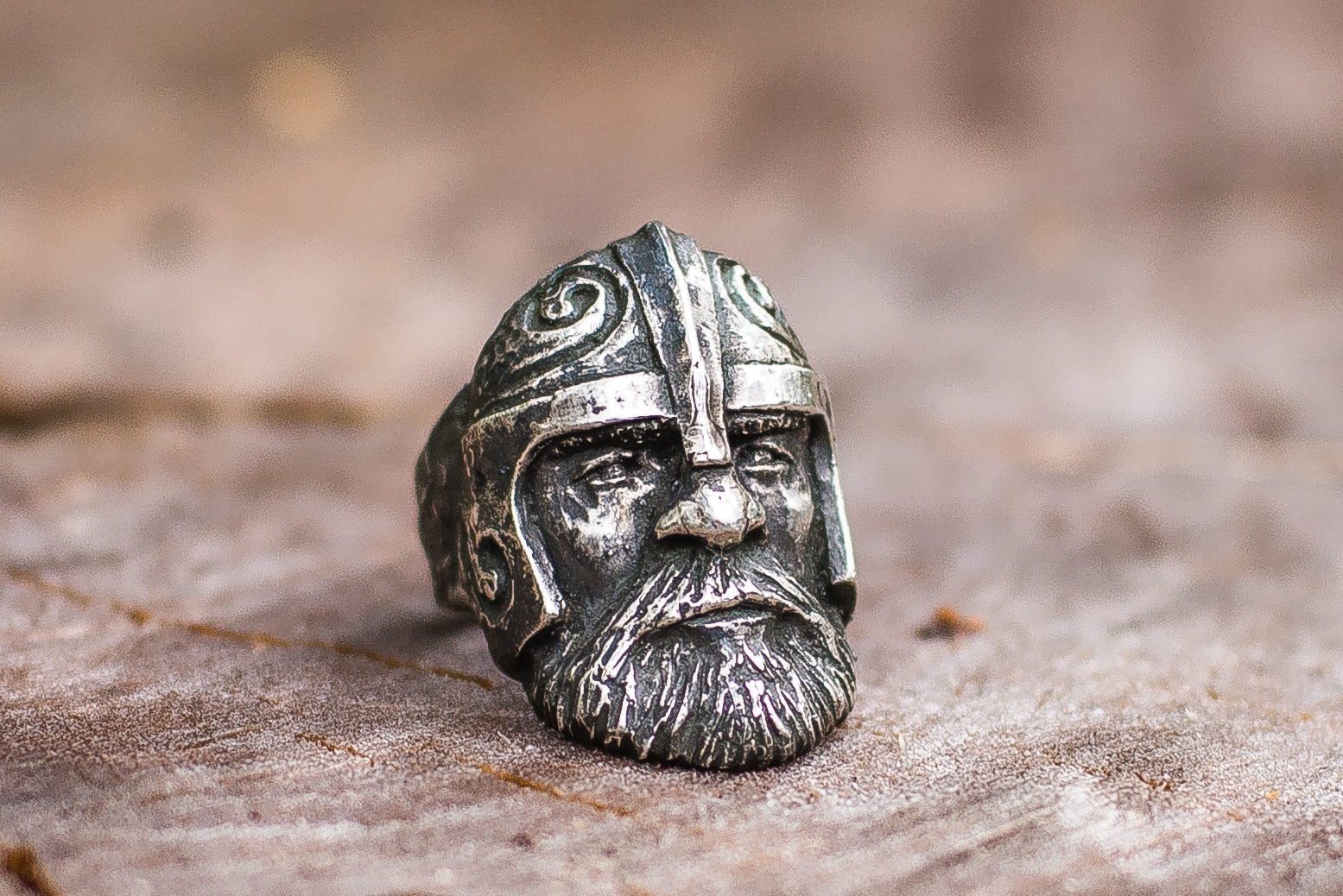 Bague Dieux Vikings Bjorn — Argent 925