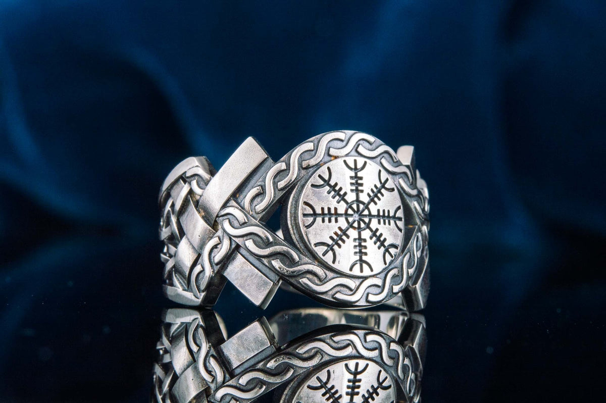 Bague Chevalière Viking Bjorn — Argent 925