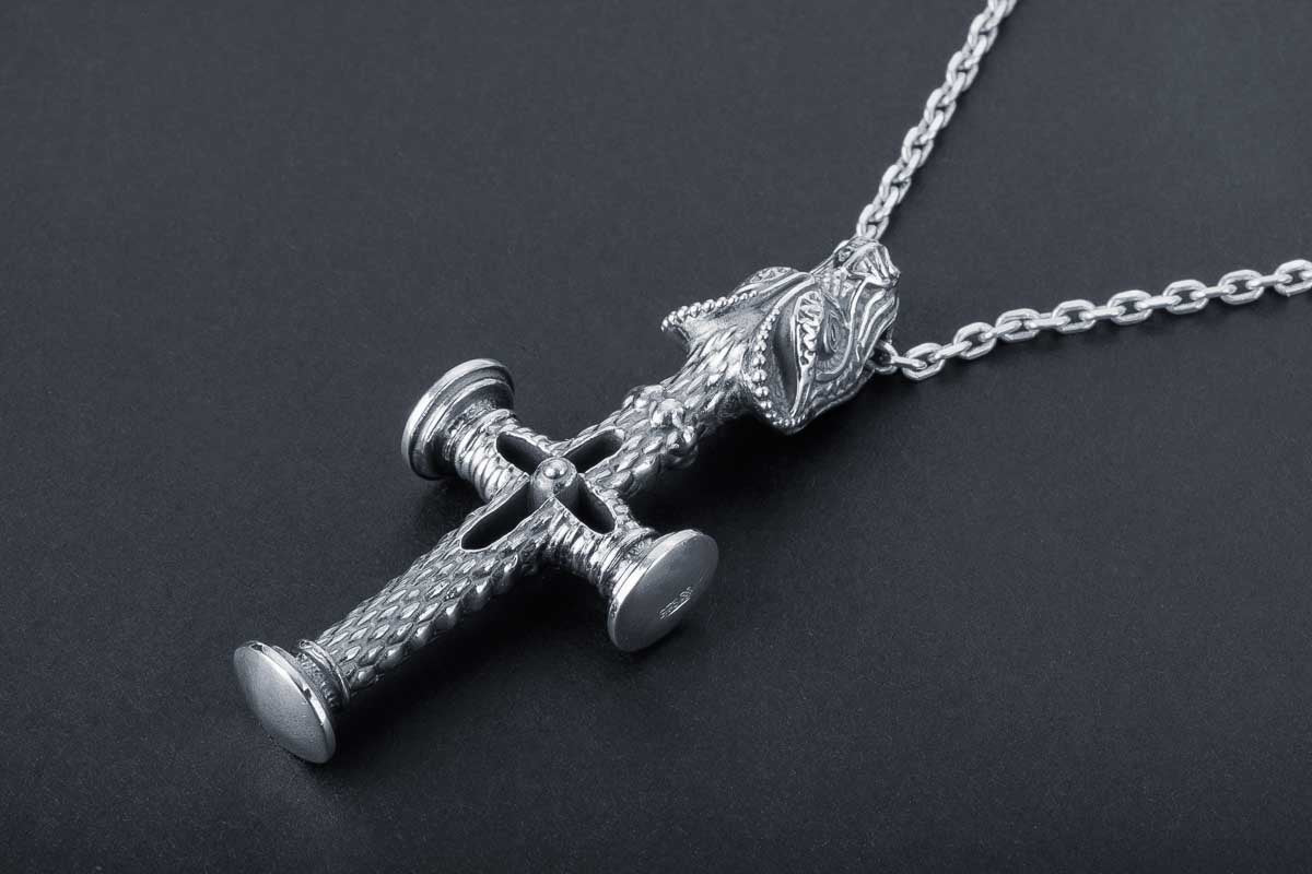 Pendentif Mjölnir Grand Modèle — Argent 925