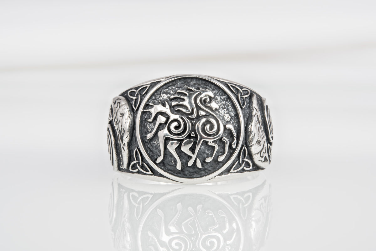 Bague Viking Berserker — Argent 925