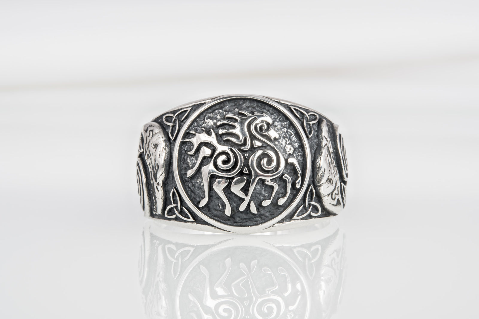 Bague Viking Berserker — Argent 925