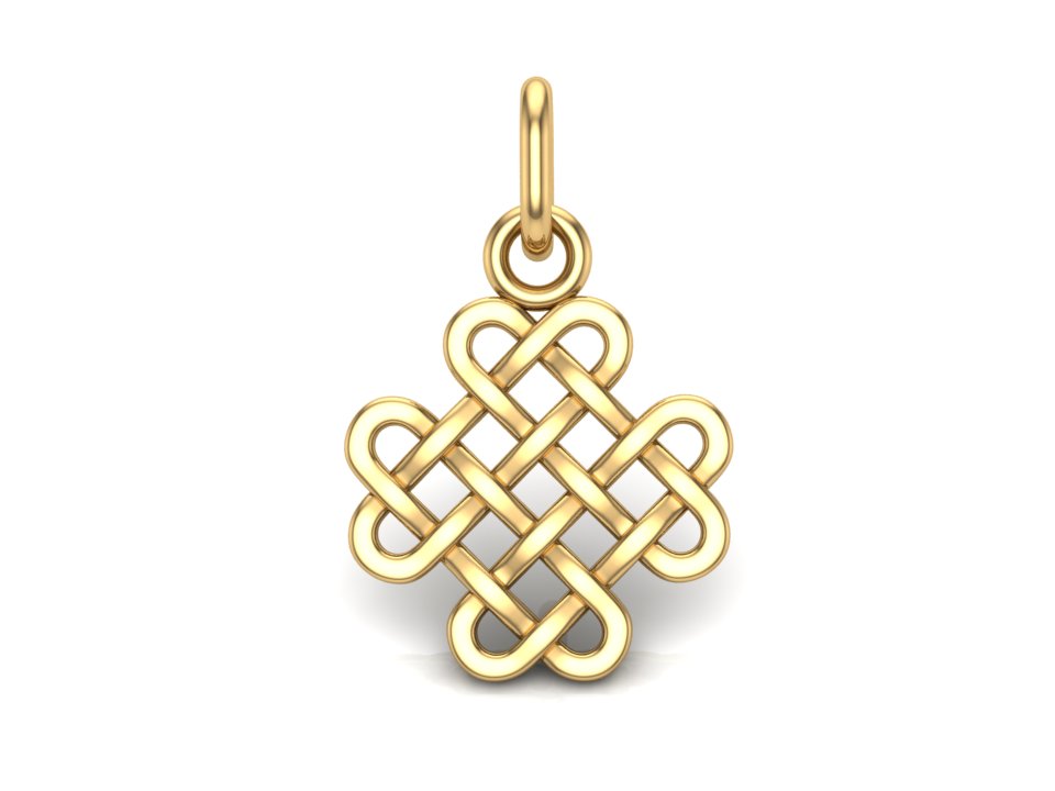 Pendentif Nœud Celtique — Argent 925