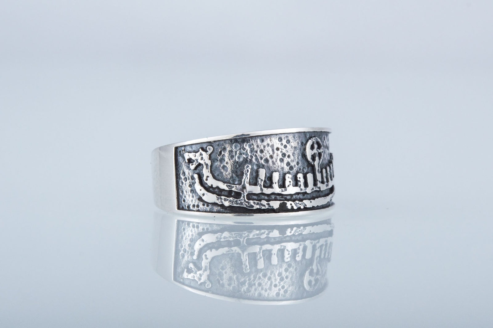 Bague Drakkar Anneau — Argent 925