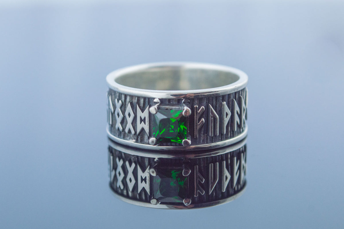 Bague Futhark — Argent 925