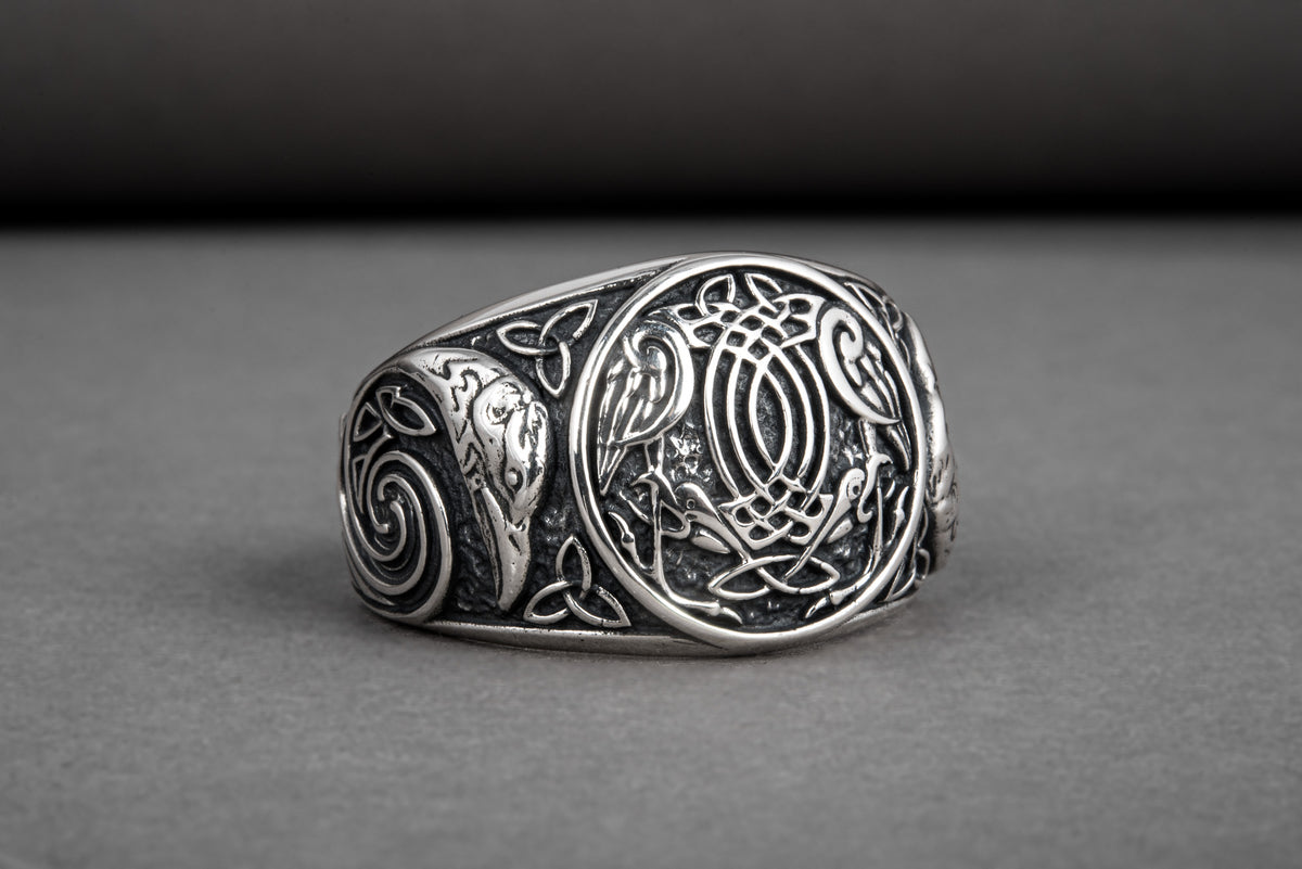 Bague Viking Midgard — Argent 925
