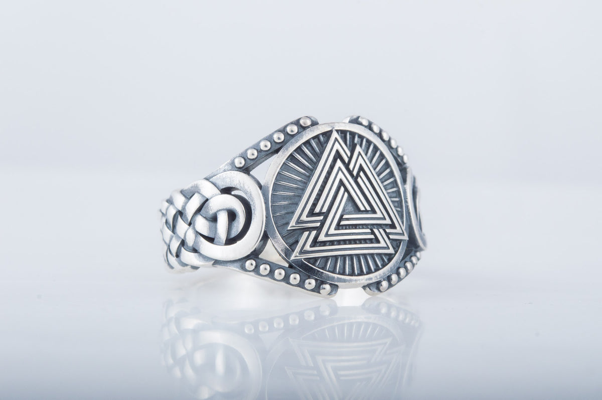 Bague Chevalière Viking Rurik — Argent 925