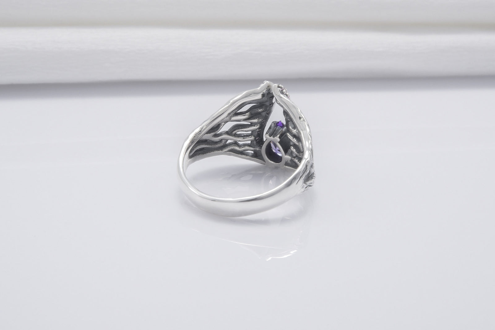 Bague Feuillage Bergthor — Argent 925