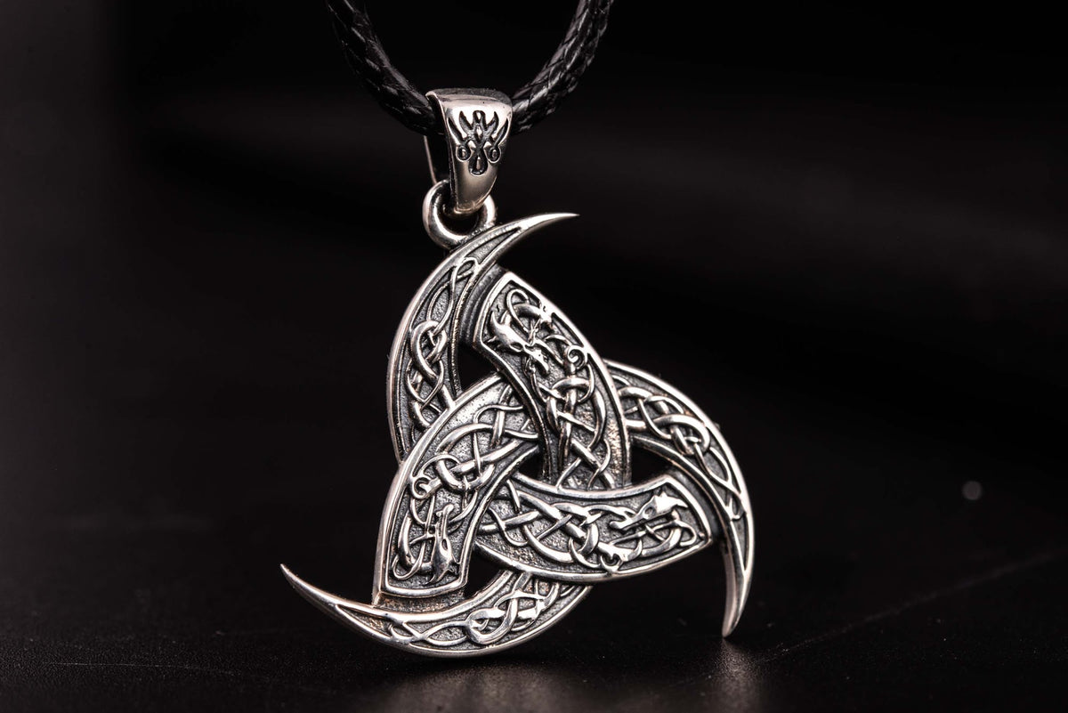 Pendentif Odin Viking — Argent 925