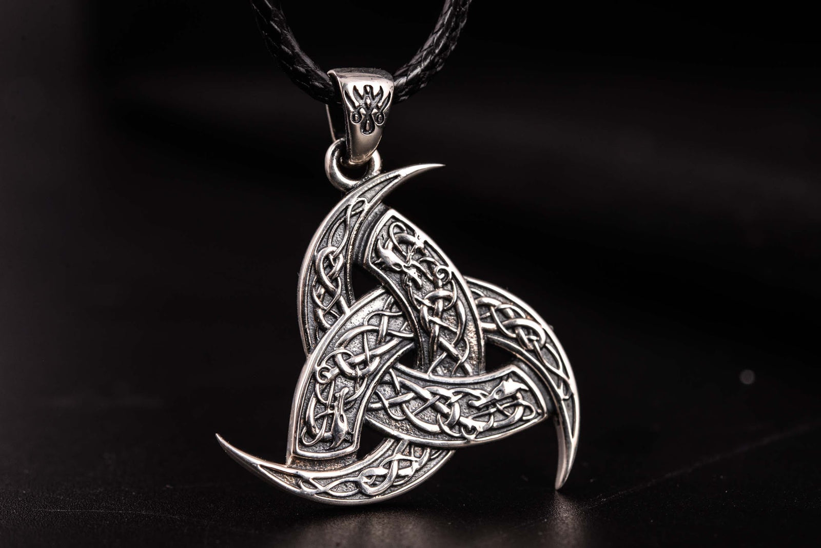 Pendentif Odin Viking — Argent 925