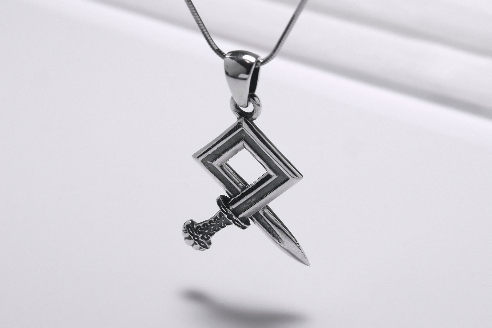Pendentif Épée Viking — Argent 925