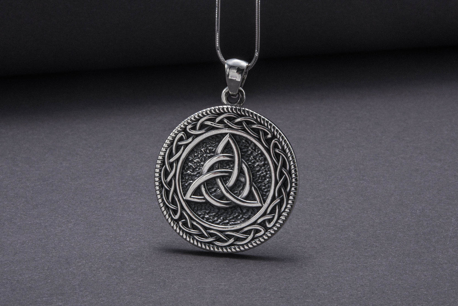 Pendentif Symboles Vikings — Argent 925
