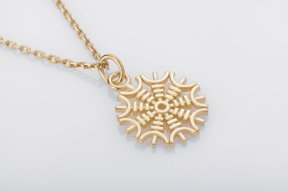 Pendentif Aegishjalmur Petit Modèle — Argent 925