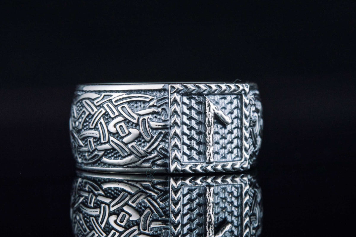 Bague Runique Sigurd — Argent 925