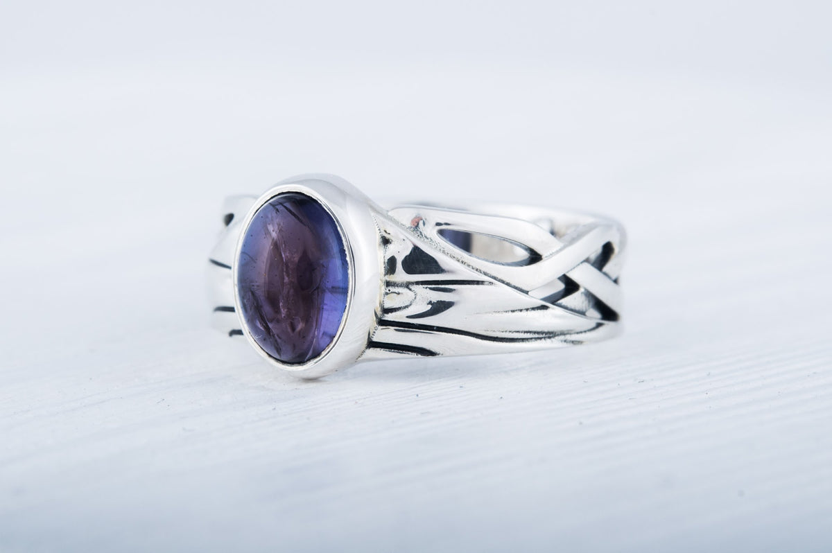 Bague Cabochon Bergthor — Argent 925