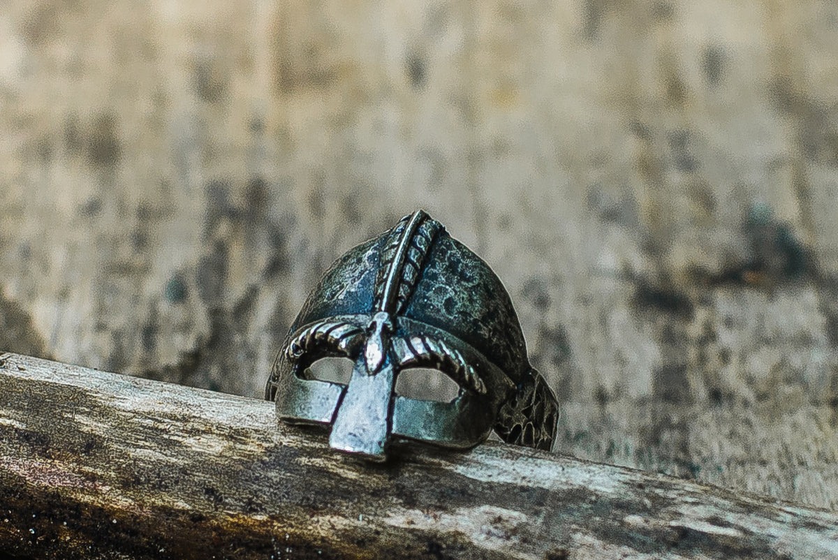 Bague Casque — Argent 925