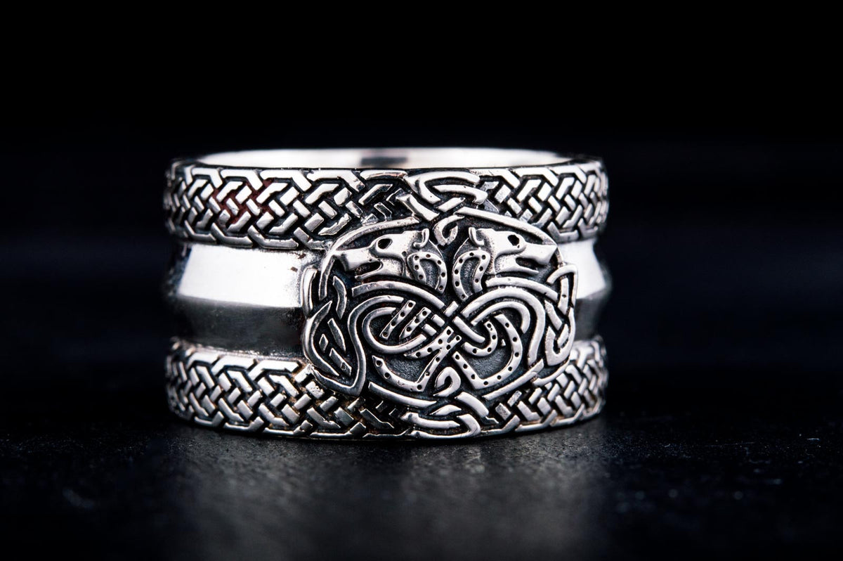 Bague Anneau Viking Freyja — Argent 925