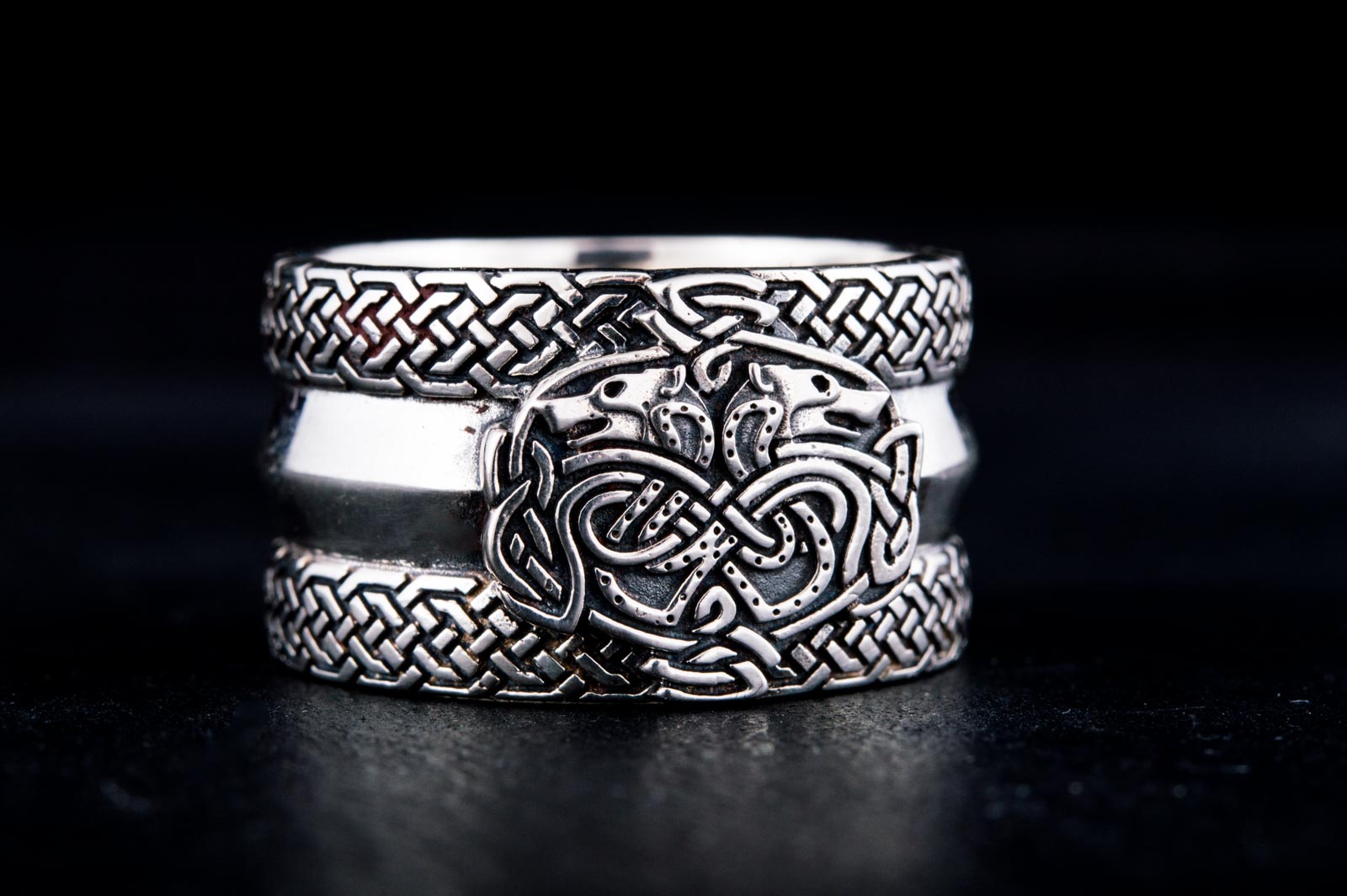 Bague Anneau Viking Freyja — Argent 925