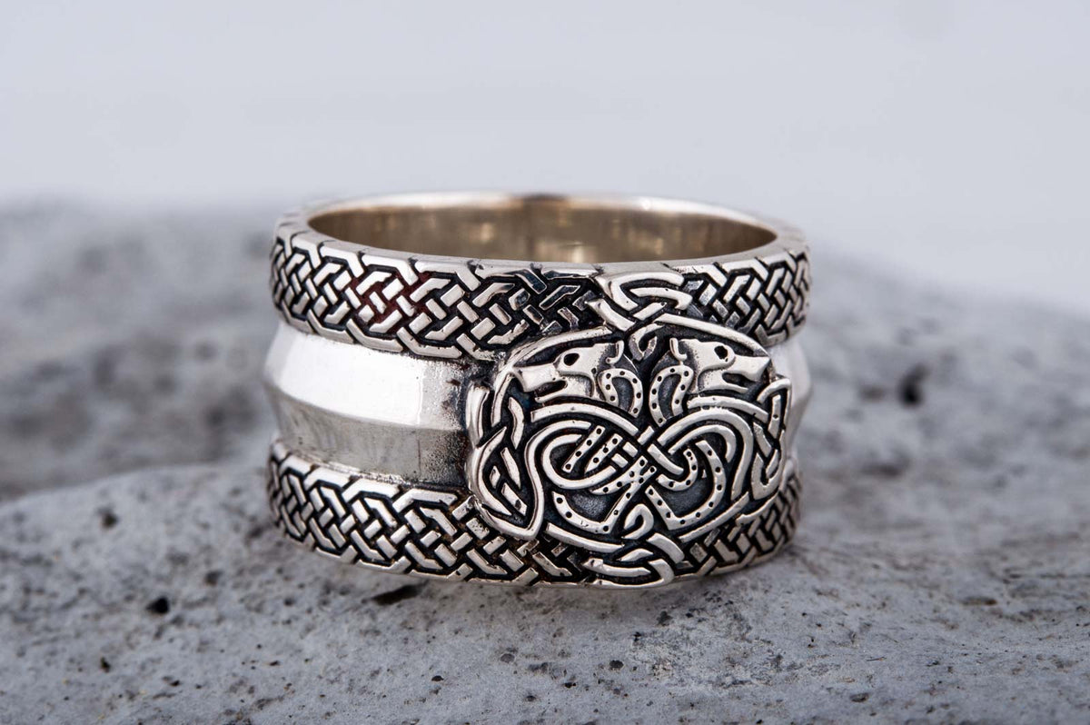 Bague Anneau Viking Freyja — Argent 925