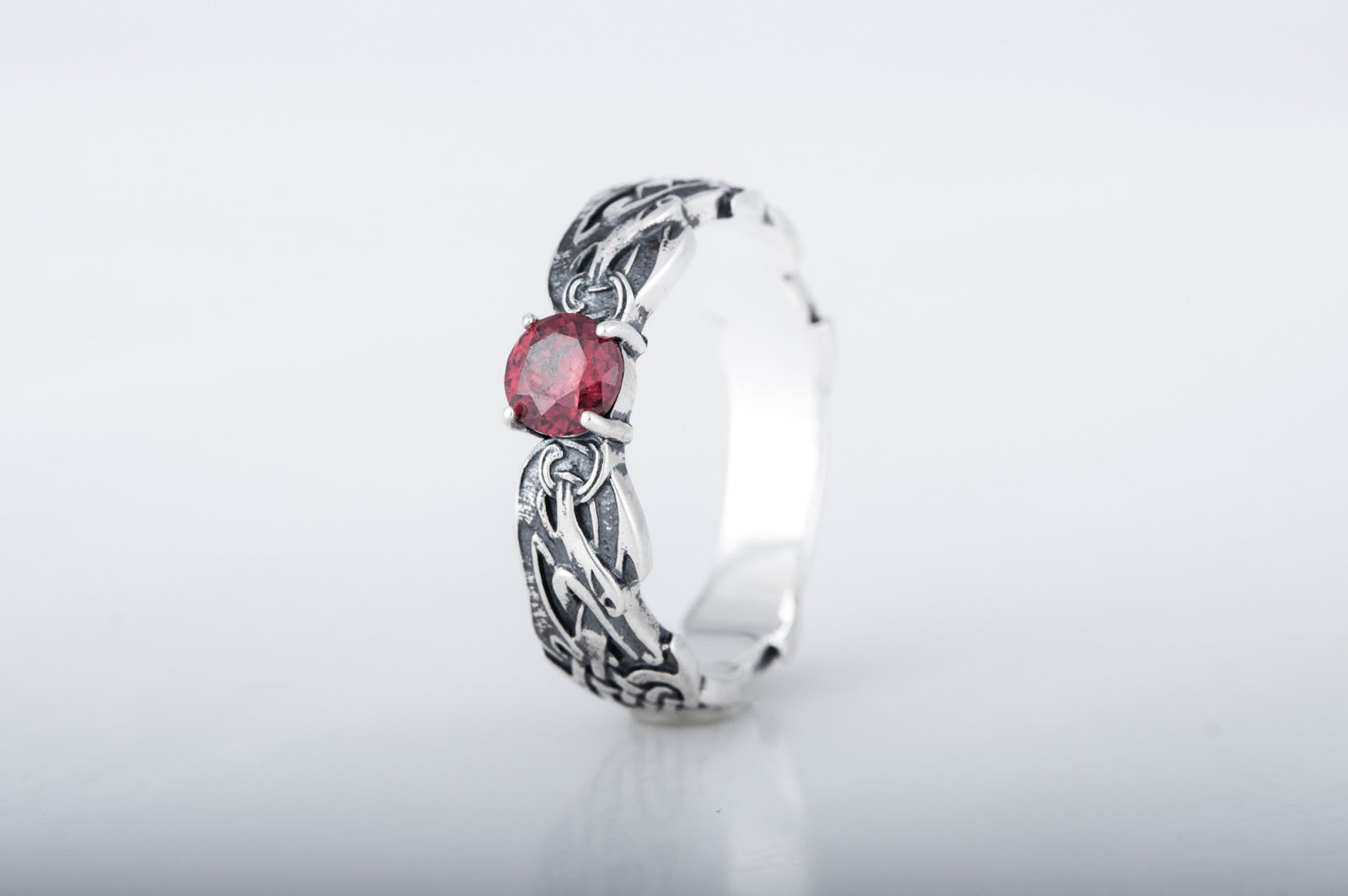 Bague Ornement Leif — Argent 925
