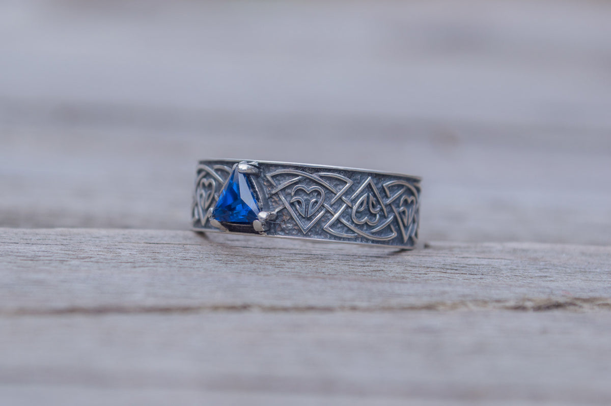 Bague Anneau Viking Rurik — Argent 925