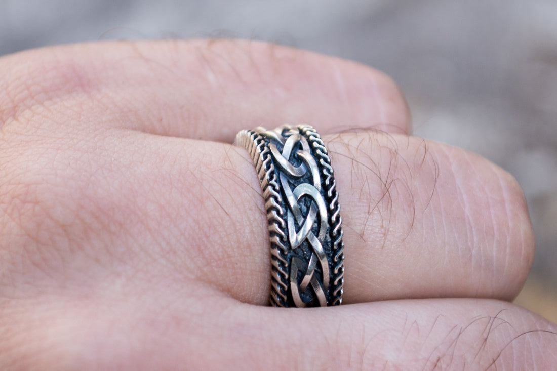 Bague Ornement Bjorn — Argent 925