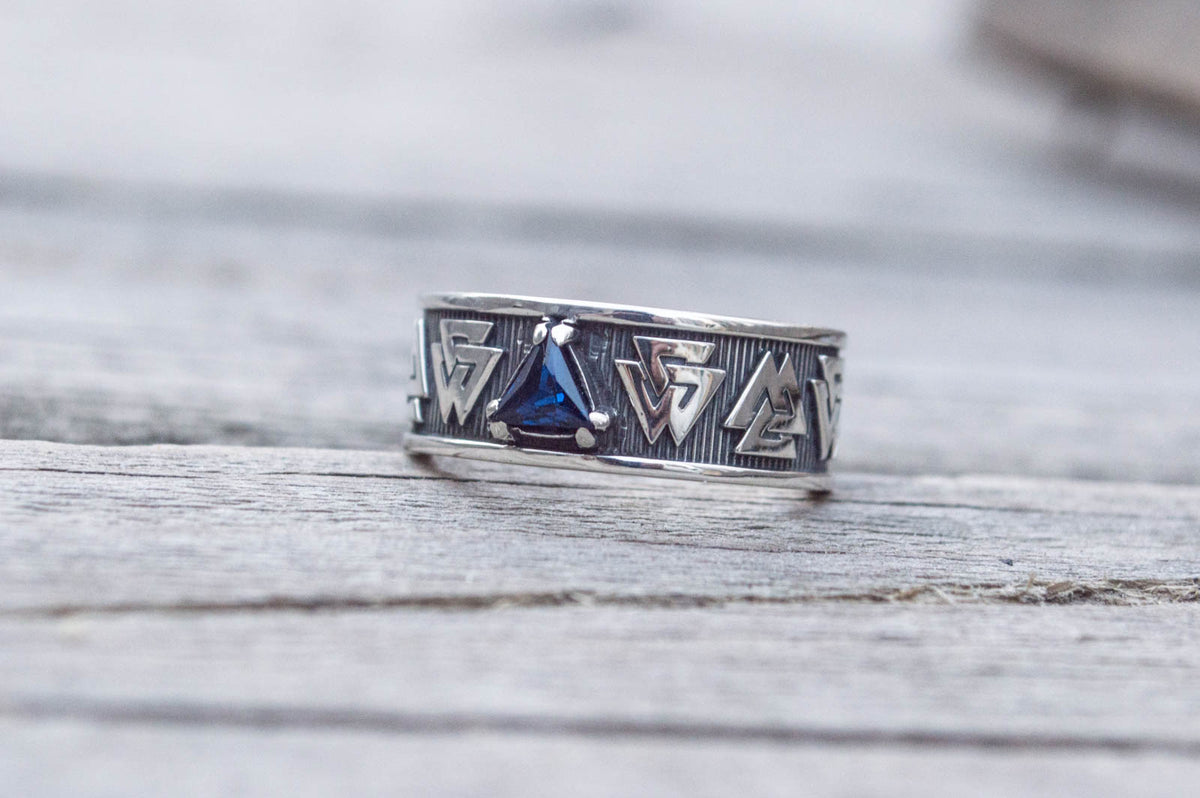 Bague Anneau Viking Bjorn — Argent 925