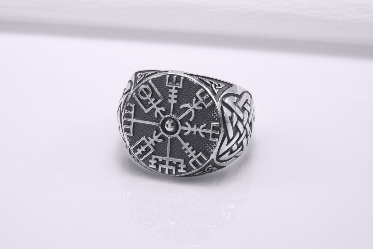Bague Viking Chef de Clan — Argent 925