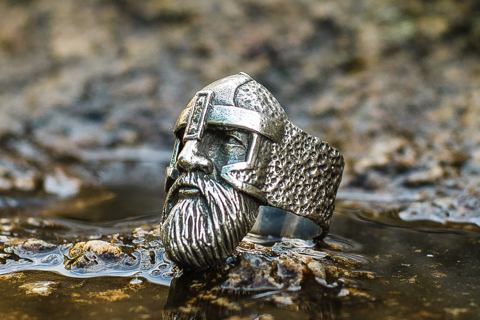 Bague Dieux Vikings Massive — Argent 925
