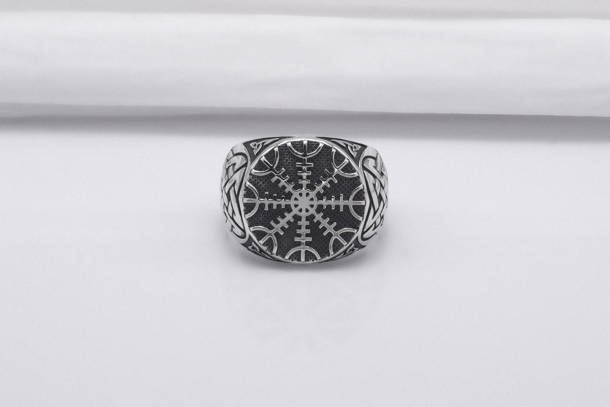 Bague Chevalière Viking Freyja — Argent 925