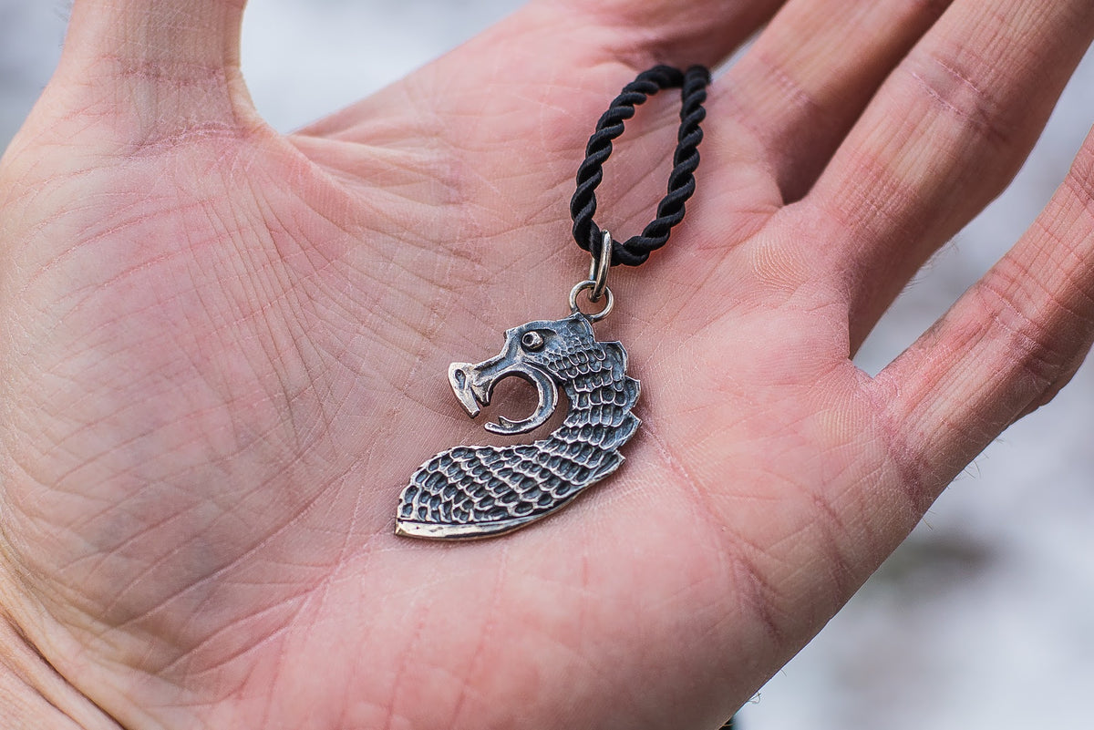 Pendentif Viking Floki — Argent 925