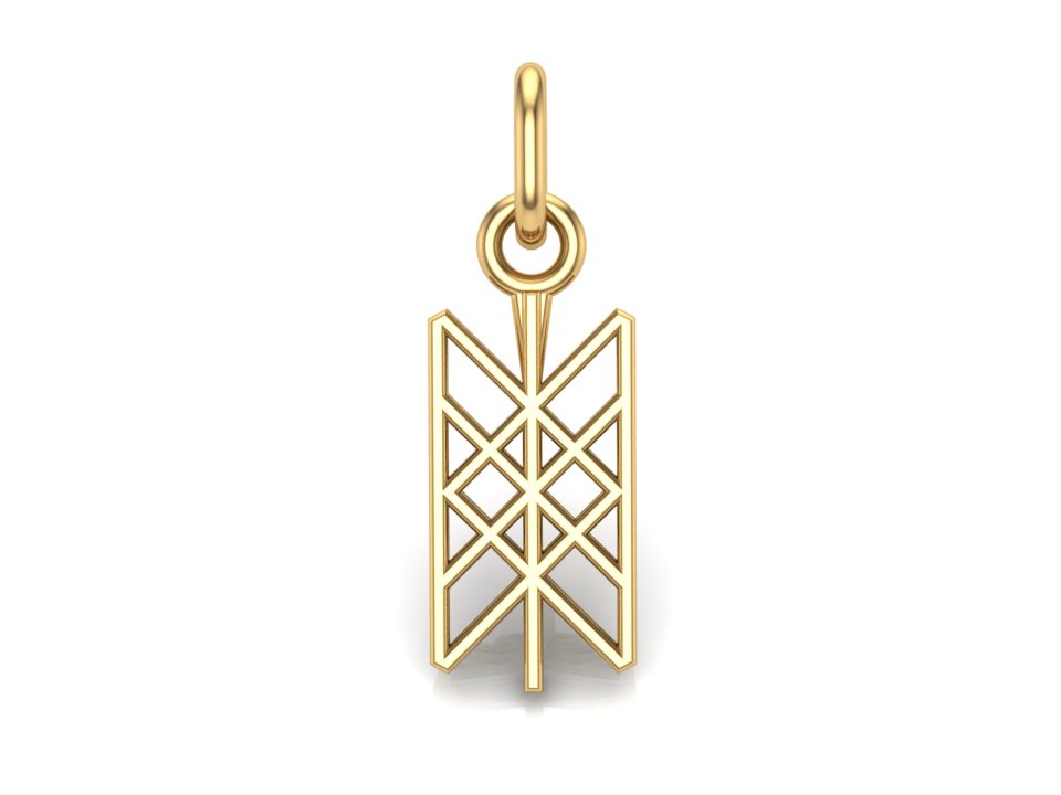 Pendentif Viking Berserker — Argent 925