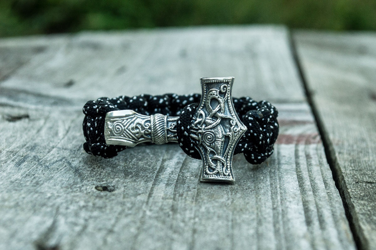 Pendentif Paracorde Torvald — Argent 925