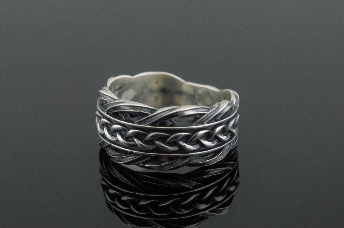 Bague Anneau Viking Ivar — Argent 925