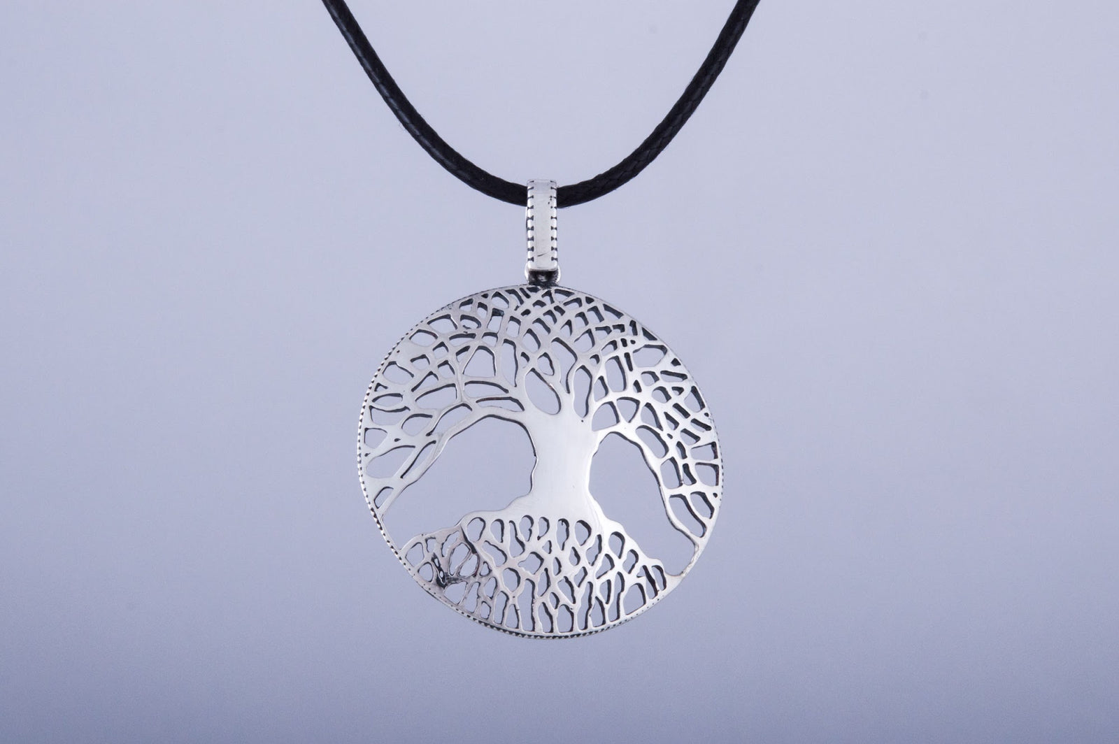 Pendentif Yggdrasil et Arbre Viking — Argent 925