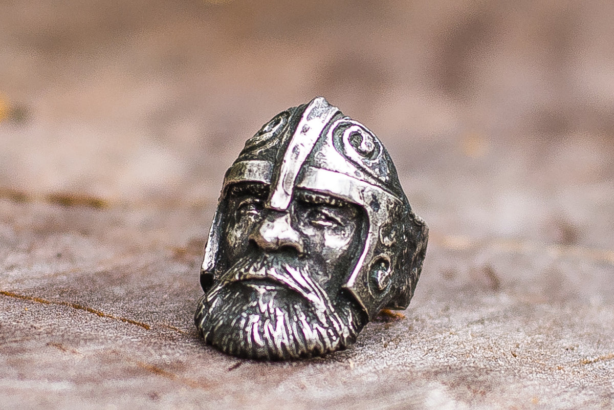 Bague Dieux Vikings Bjorn — Argent 925