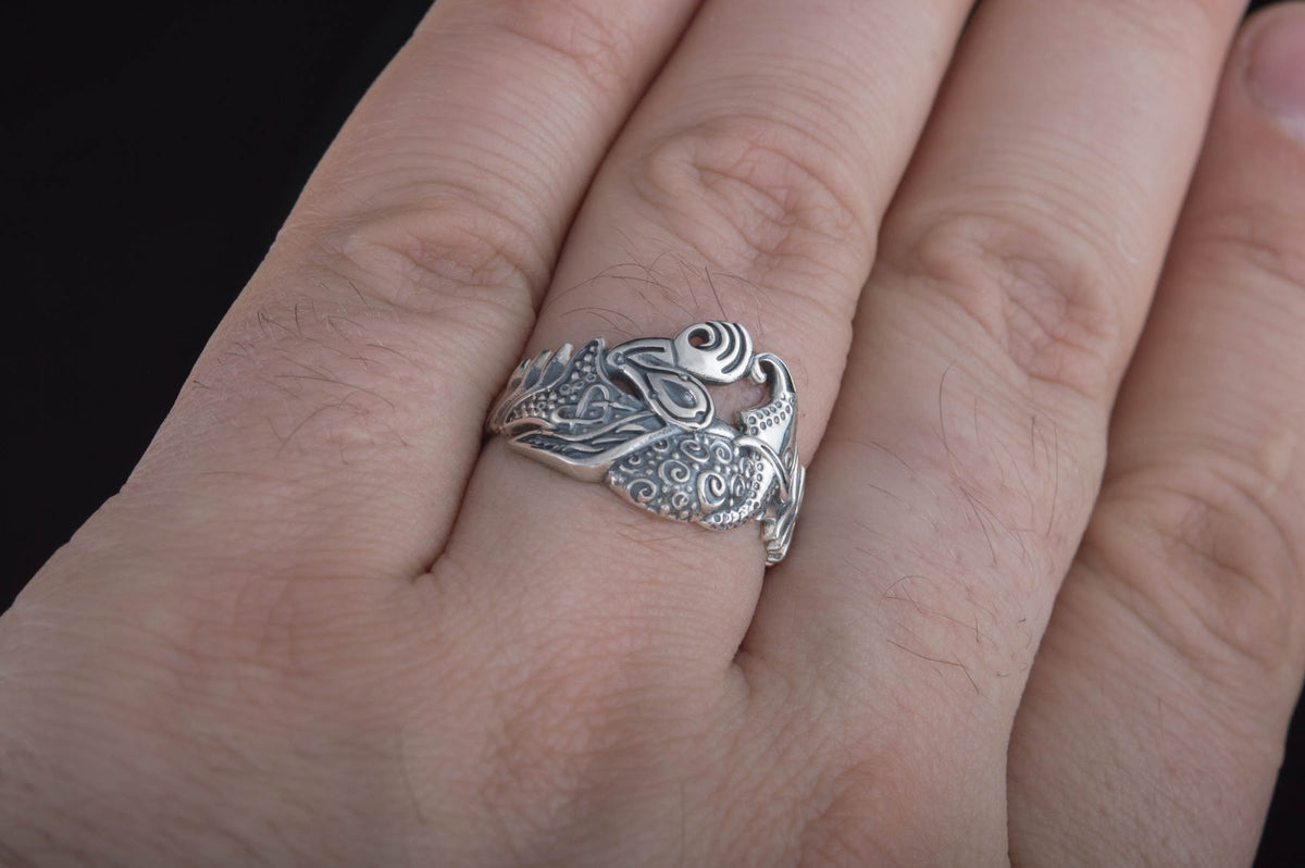 Bague Corbeau — Argent 925
