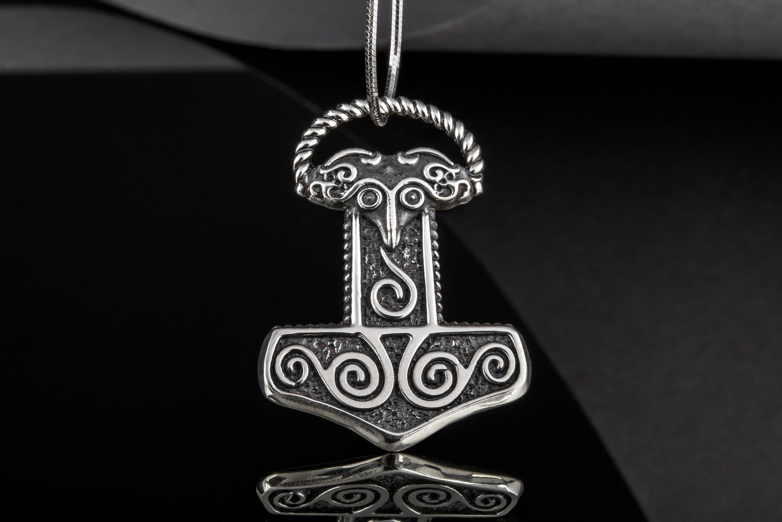 Pendentif Marteau de Thor et Mjölnir Ketil — Argent 925