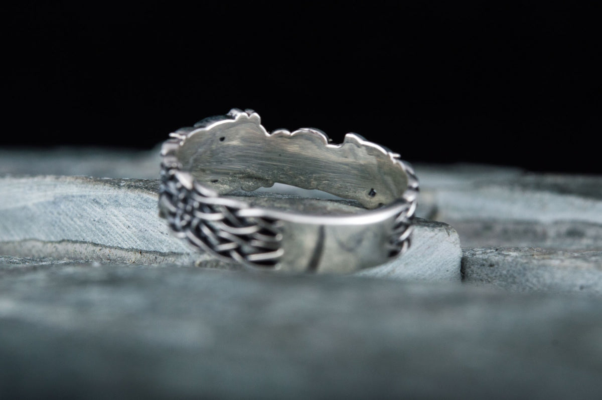 Bague Anneau Viking Gunnar — Argent 925