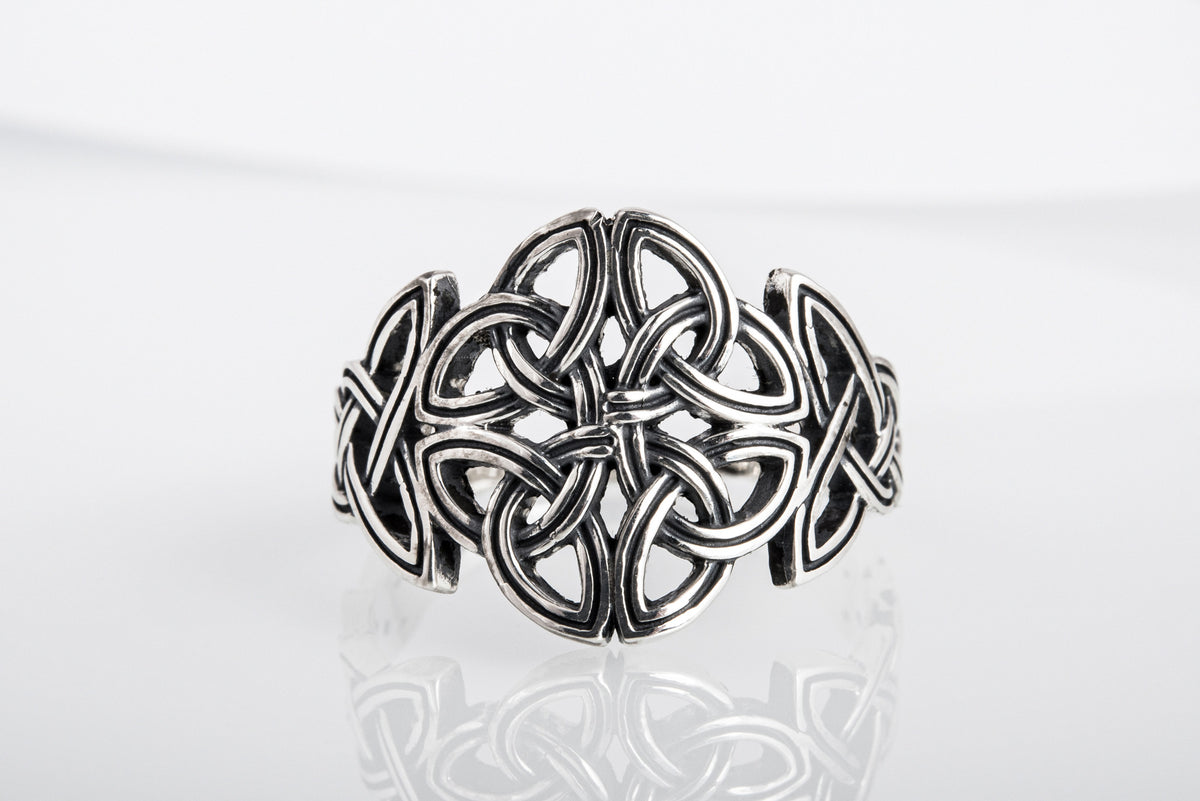 Bague Ornement Viking — Argent 925
