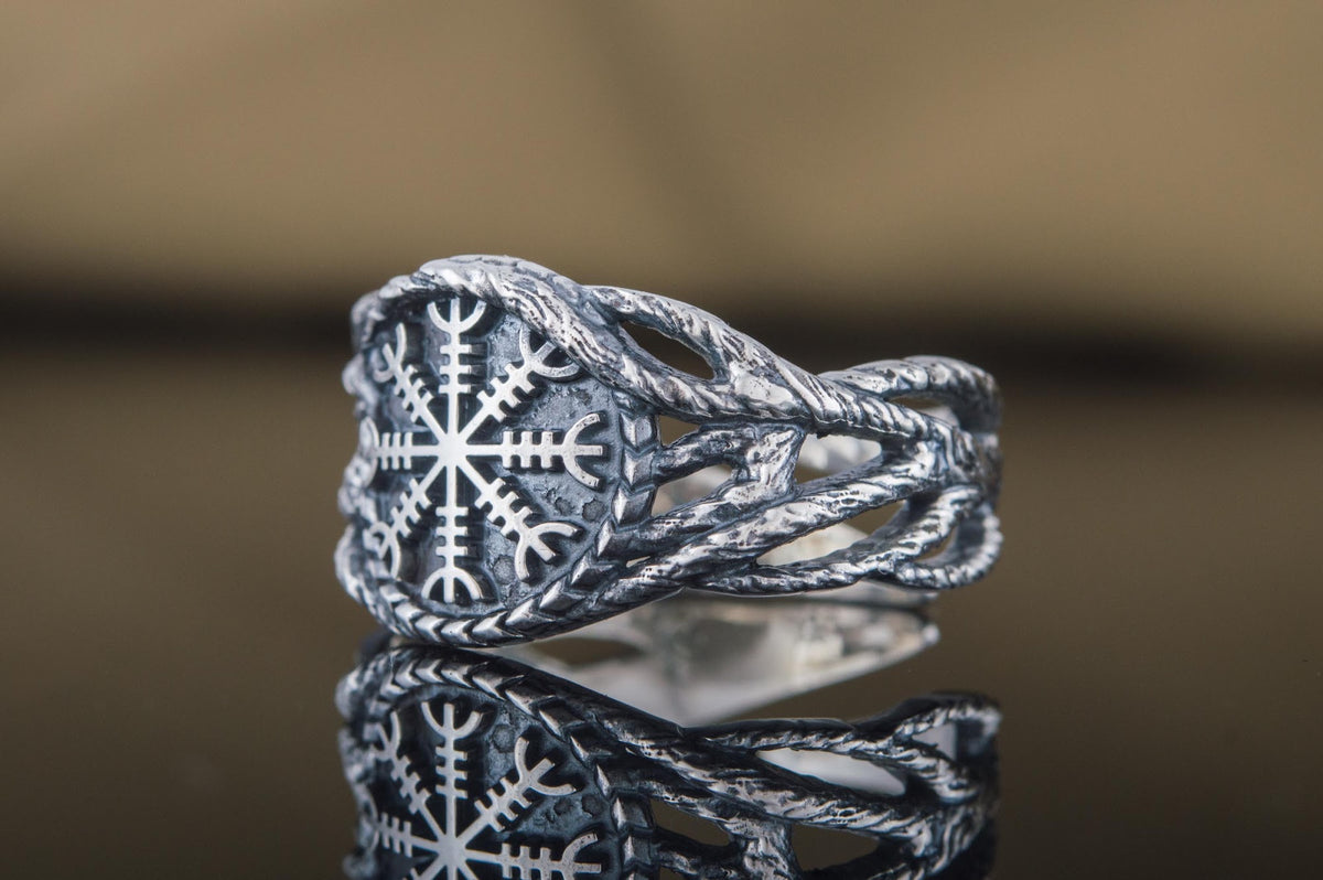 Bague Aegishjalmur — Argent 925