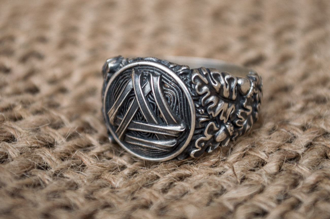 Bague Viking Egil — Argent 925