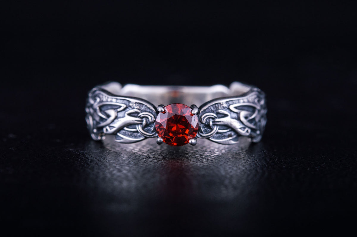 Bague Ornement Leif — Argent 925